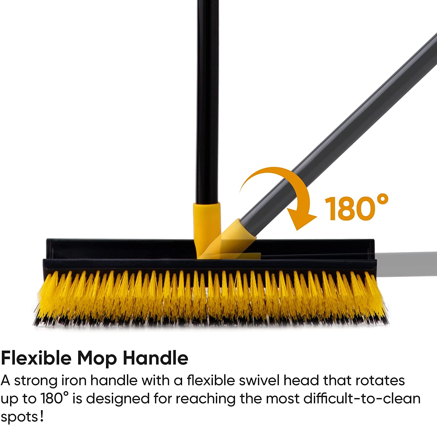 triangular floor brushes long handle hard
